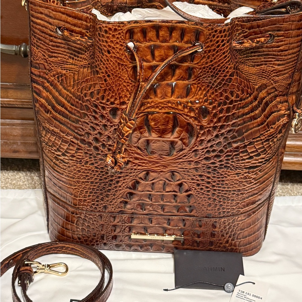 Brahmin Marlowe in Pecan Melbourne